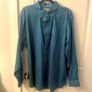 L.L. Bean long flannel shirt size L